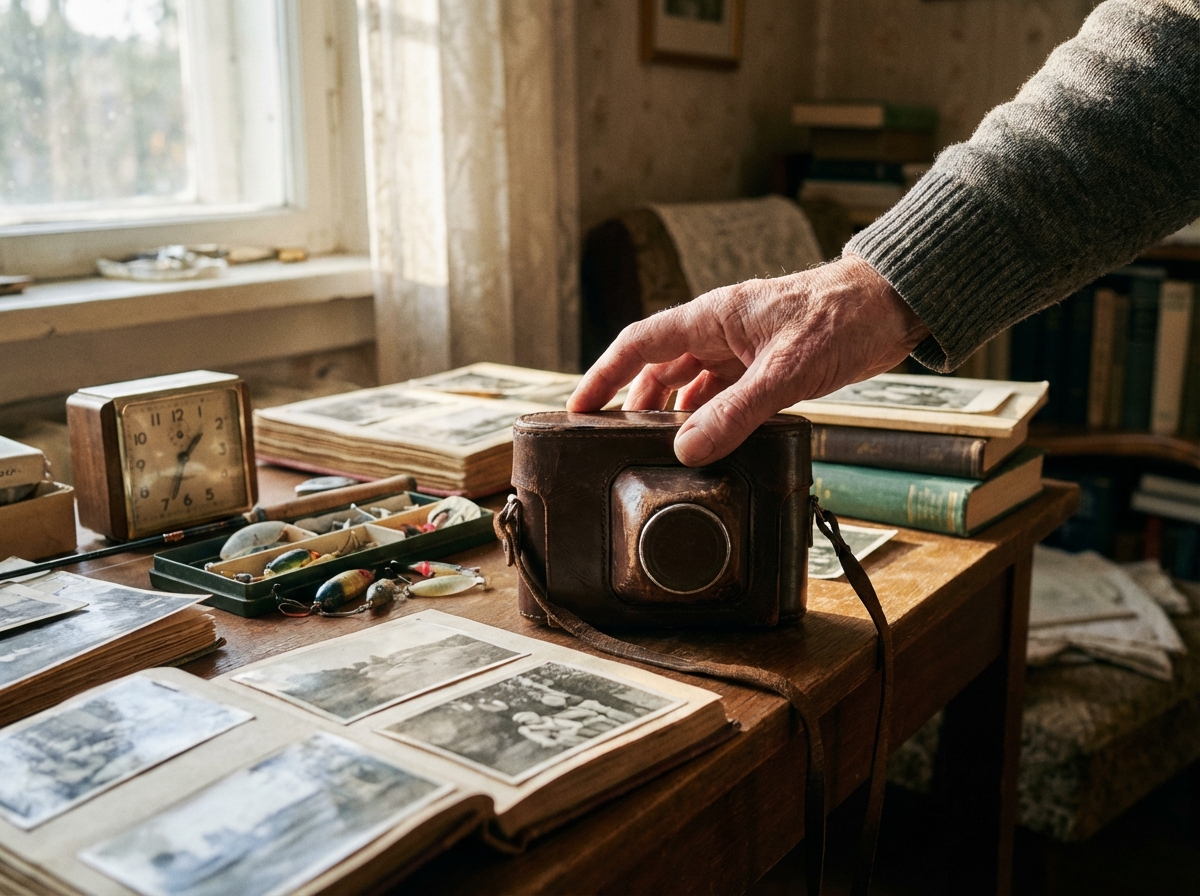 相続財産である遺品に手をつけることをためらう様子